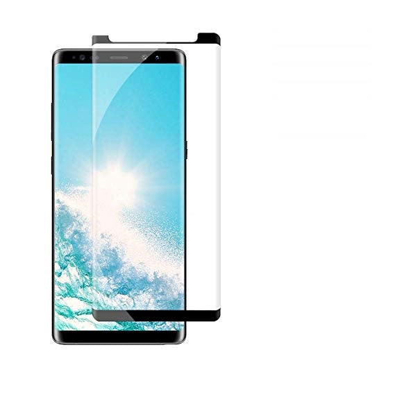 Protecteur d'écran en verre trempé à couverture complète incurvée pour Samsung Galaxy Note 8 Protecteur d'écran en verre trempé à couverture complète incurvée pour Samsung Galaxy Note 8